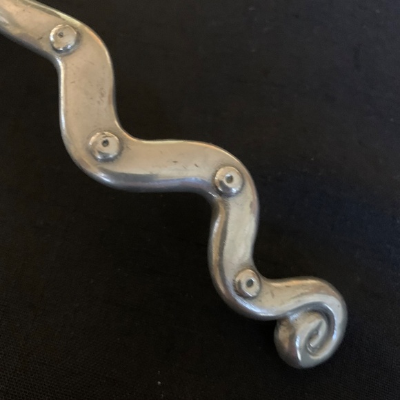 Contemporary Pewter/Stainless Ladle - Picture 2 of 7